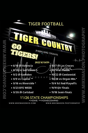 2022 tiger schedule